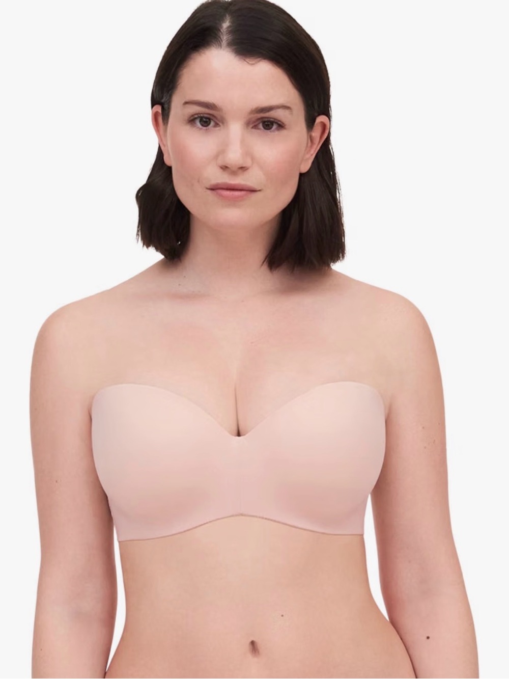 Chantelle Strapless Molded Bra - Light Beige